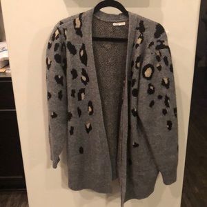 Cheetah print sweater